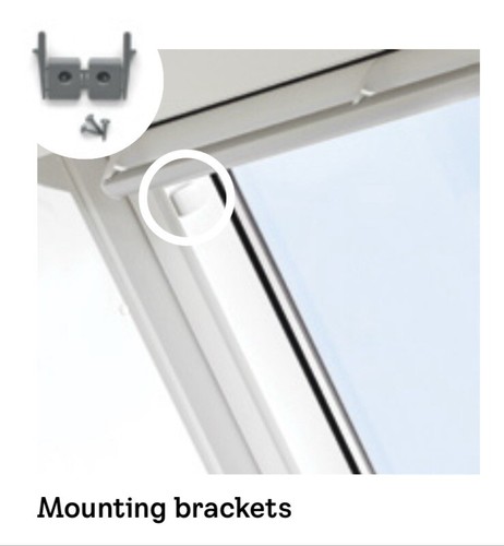 Genuine velux blind mounting - blind,