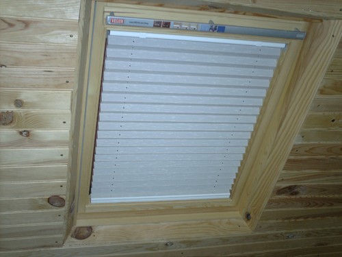 Skylight pleated roof blinds - skylight,