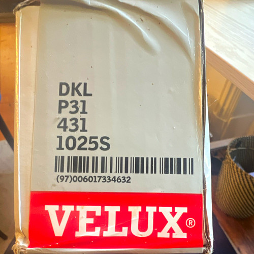 Velux dkl skylight blind - skylight,