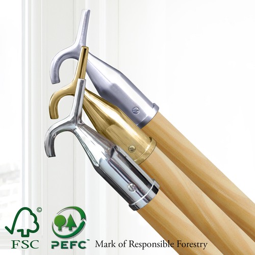 Pole hook opener for - opener, sash